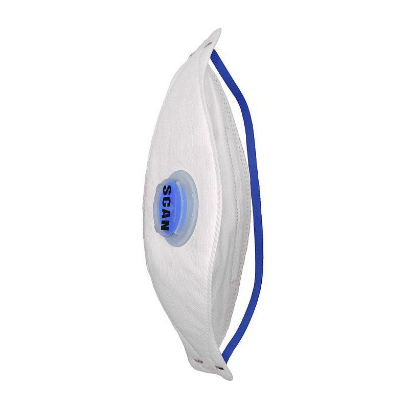 Scan Tri Fold Valved Disposable Face Mask FFP2 (3 Pack)