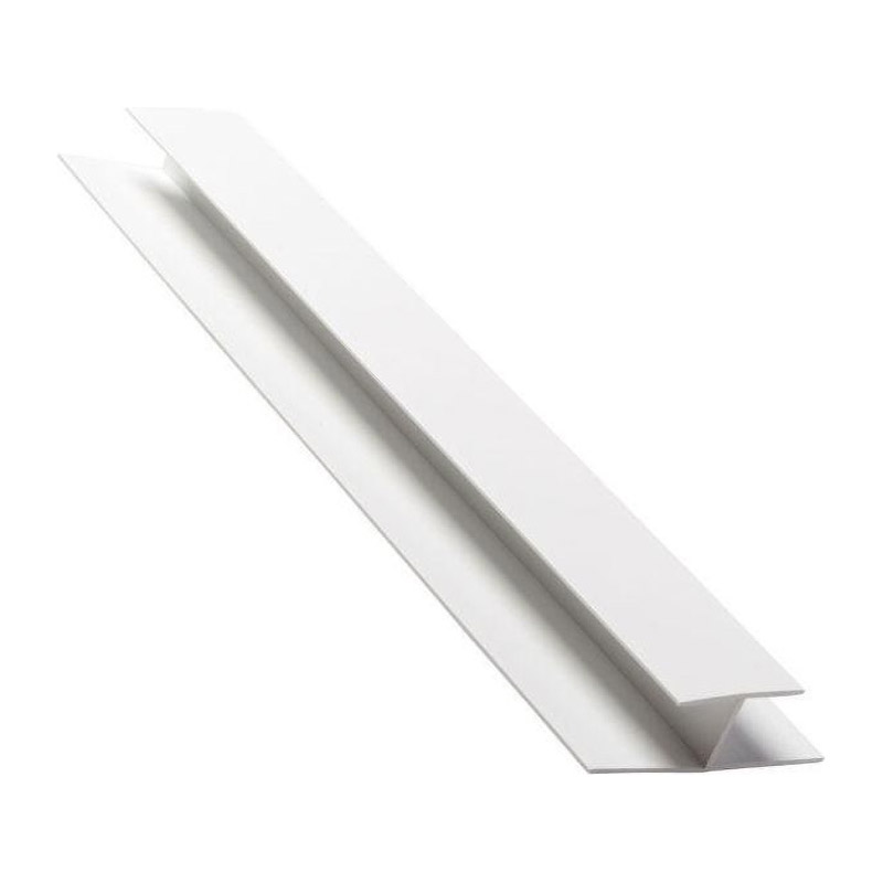 Kestrel uPVC H-Section Soffit Joint Trim – White (5m)