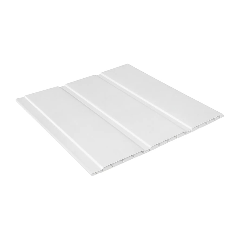 Kestrel uPVC Hollow Soffit Board 300mm – White (9mm x 5m)