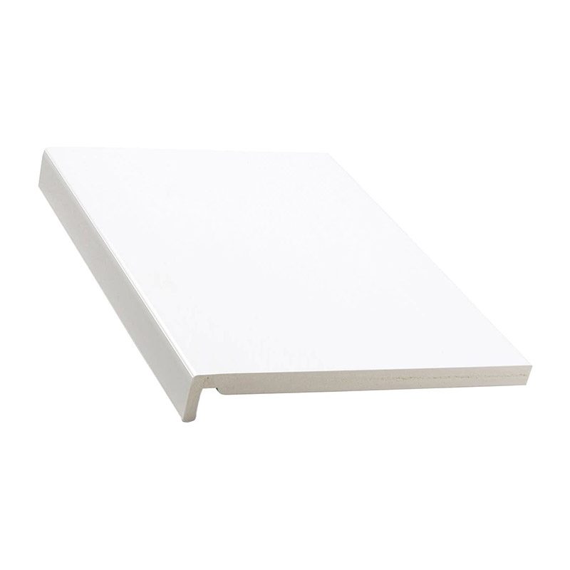 Kestrel uPVC K16 Square Fascia Board 150mm – White (16mm x 5m)